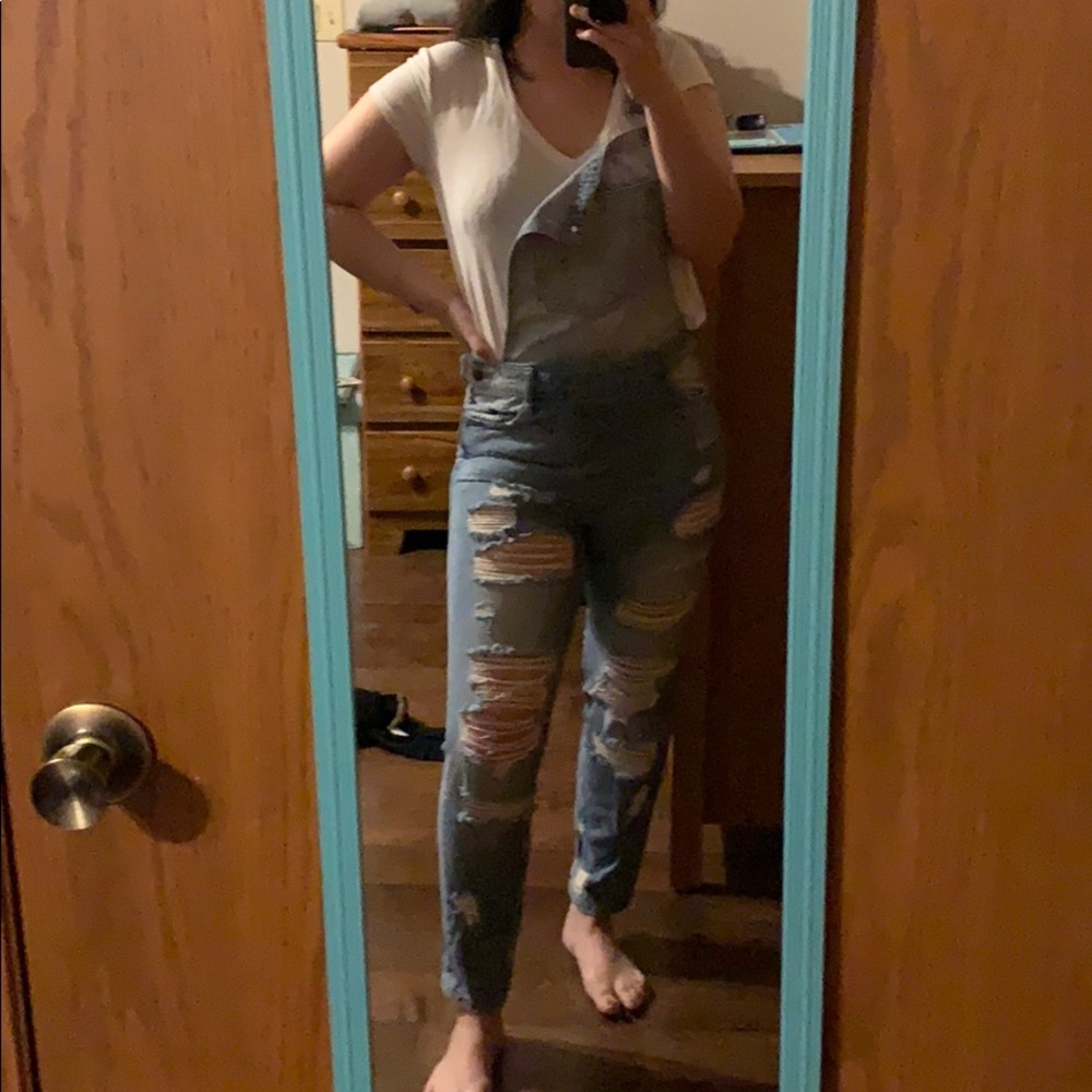 CELLO JEANS light washed overalls- medium